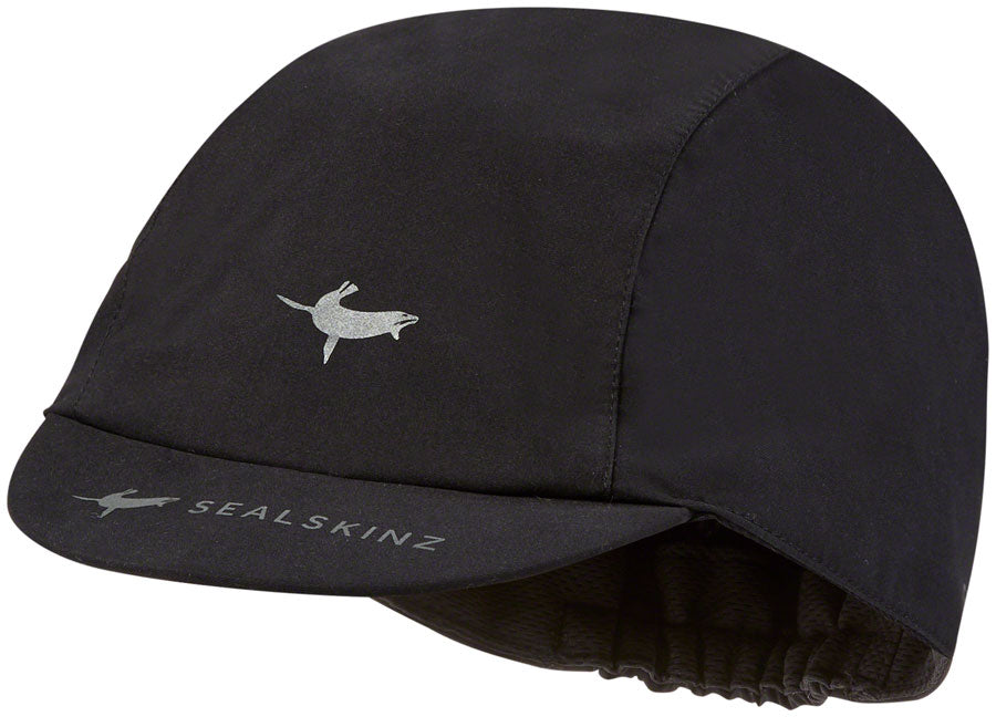 SealSkinz Waterproof All Weather Cycle Cap - Black, Large/X-Large