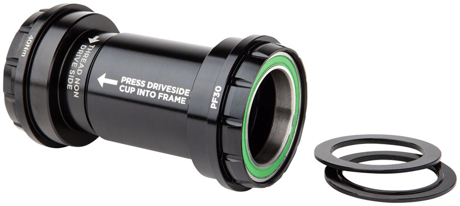 Cane Creek Hellbender 70 Bottom Bracket PF30 30 mm 7 mm, 68 mm, 73 mm Black