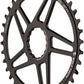 Wolf Tooth Elliptical Direct Mount Chainring - 38t, RaceFace/Easton CINCH Direct Mount, 3mm Offset, Drop-Stop, Flattop Compatible, Black