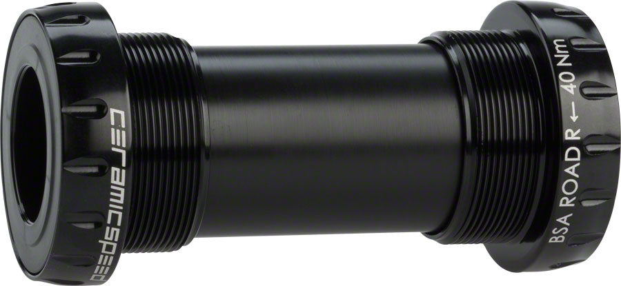 Ceramicspeed BSA Bottom Bracket BSA Hollowtech II, 24 mm 68 mm Black