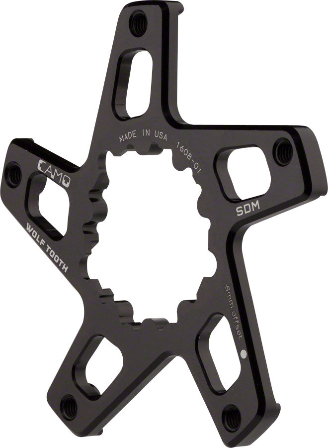 Wolf Tooth CAMO SRAM Direct Mount Spider - M8 BB30 for BB30/PF30 Crankset