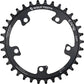 Wolf Tooth CAMO Aluminum Chainring - 34t, Wolf Tooth CAMO Mount, Drop-Stop A, Black