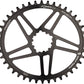 Wolf Tooth Elliptical Direct Mount Chainring - 38t, SRAM Direct Mount, 6mm Offset, Drop-Stop, Flattop Compatible, Black