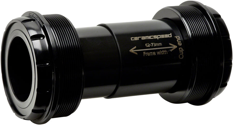 Ceramicspeed T47/73 Bottom Bracket T47 Hollowtech II 73 mm Black