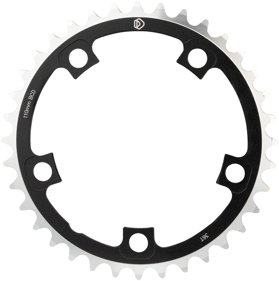 Dimension Multi Speed Chainring - 36T, 110mm BCD, Middle, Black