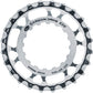 Gates Carbon Drive CDX CenterTrack Front Sprocket  - 24t, For Bosch GEN 2, Silver