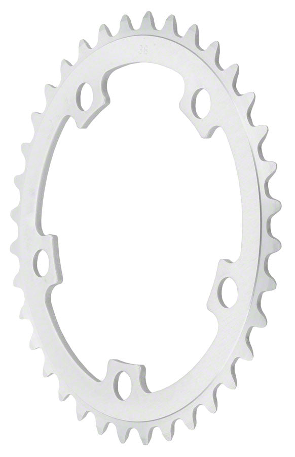 Sugino 40t x 110mm 5-Bolt Mountain Middle Chainring Anodized Silver