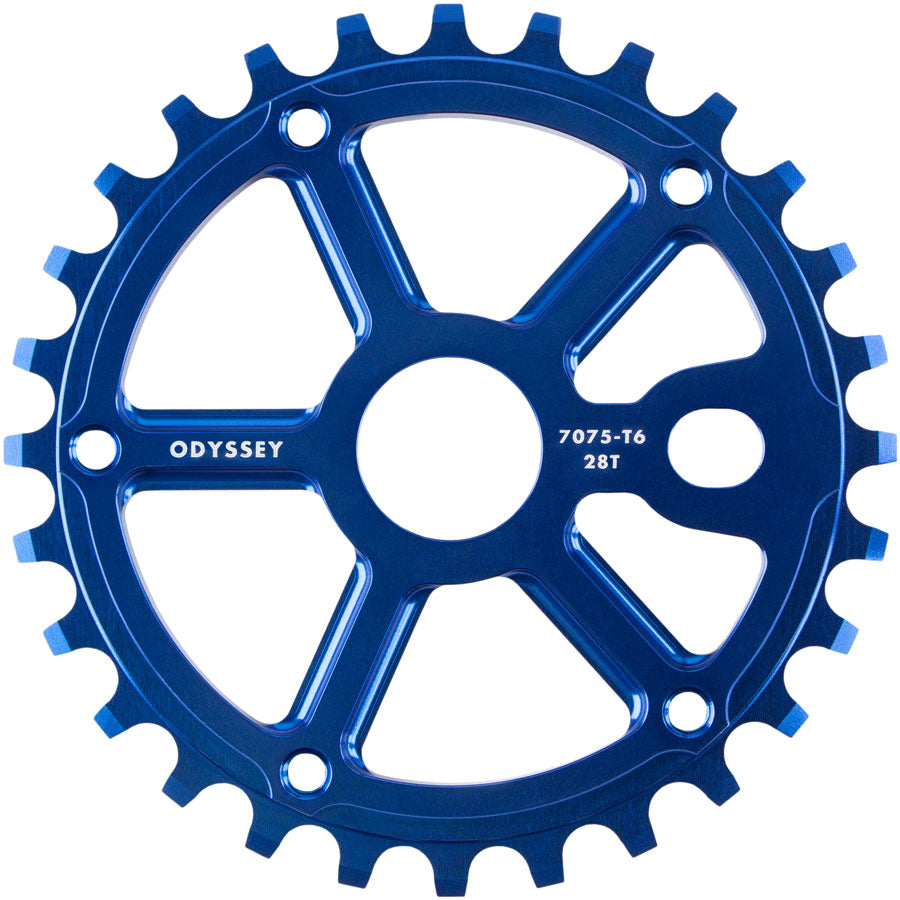 Odyssey Utility Pro Guard Sprocket - 28t, Anodized Blue