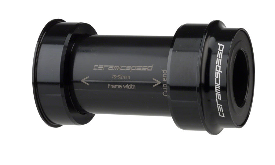 Ceramicspeed BBRight Bottom Bracket BBRight Hollowtech II, 24 mm Black