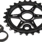 We The People Patrol Sprocket 28t Black 23.8mm Spindle Hole With Adaptors for 19mm and 22mm