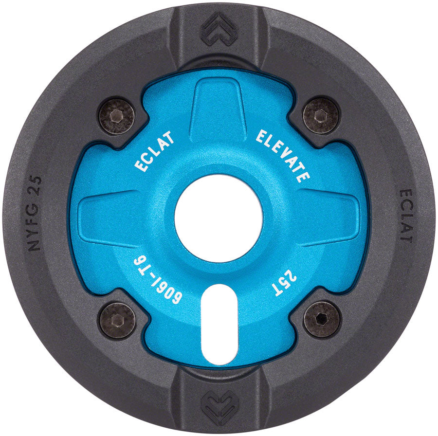 Eclat Elevate Guard Sprocket - 25t, Cyan