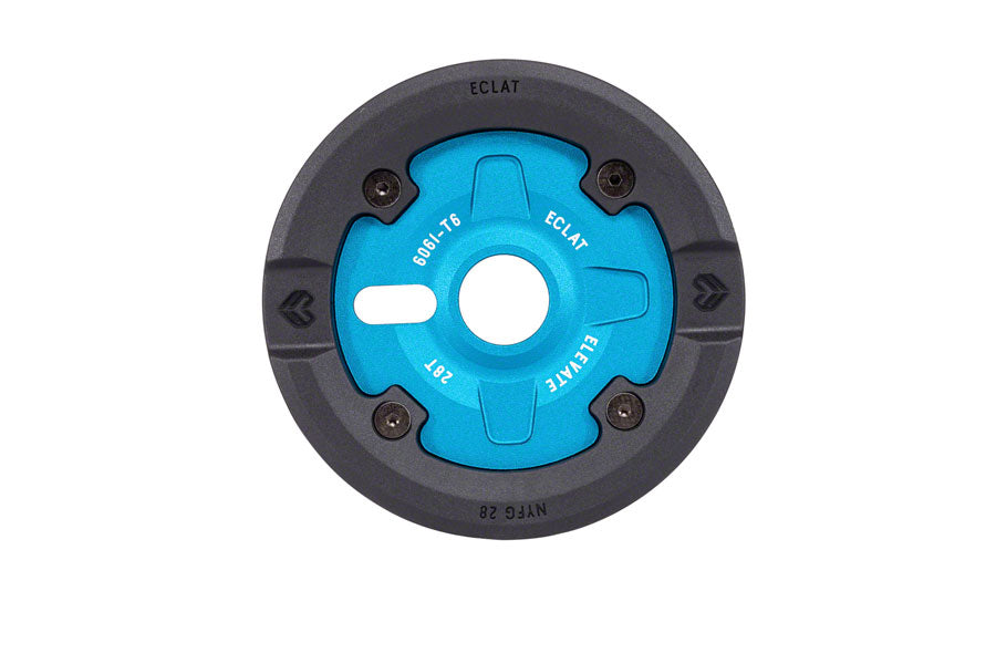 Eclat Elevate Guard Sprocket - 28t, Cyan