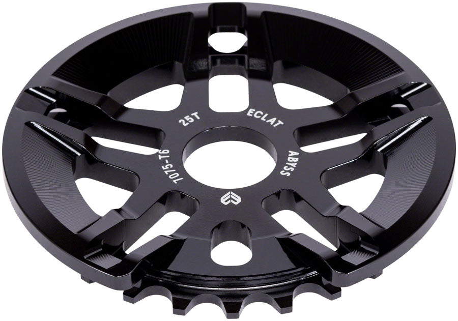 Eclat Abyss Guard Sprocket - 25t, Black