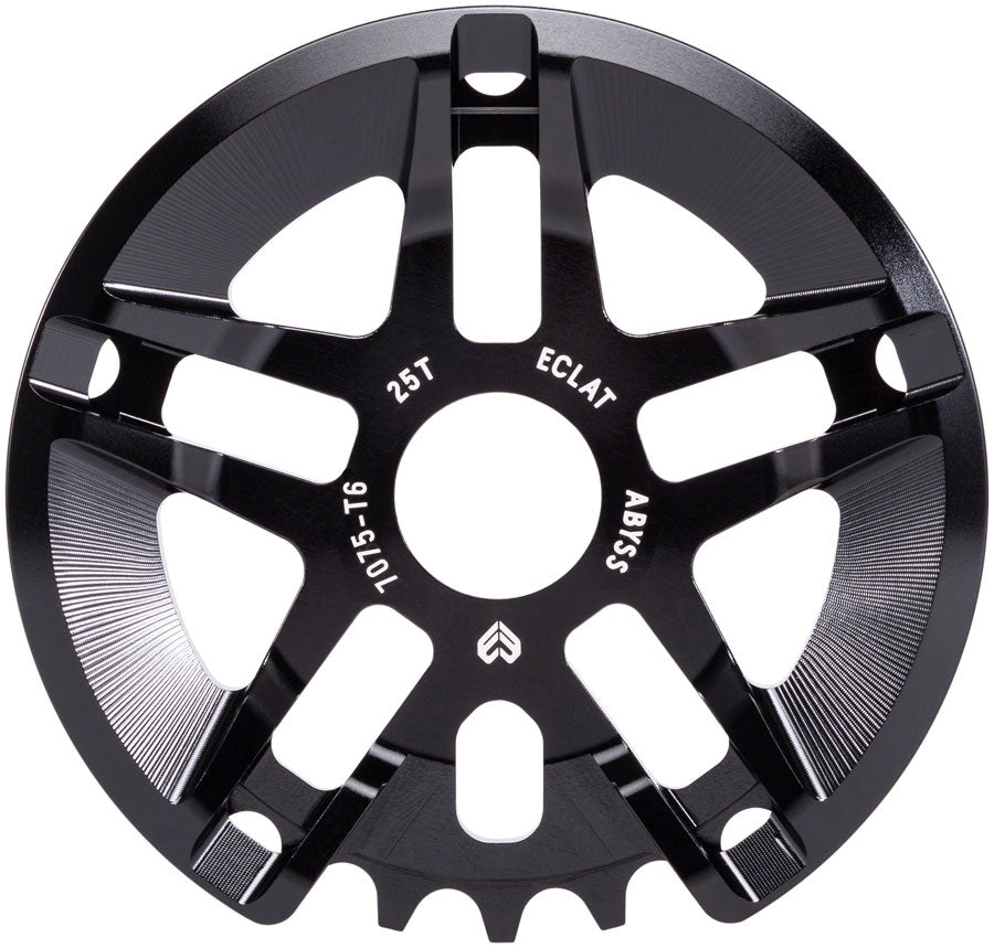 Eclat Abyss Guard Sprocket - 25t, Black