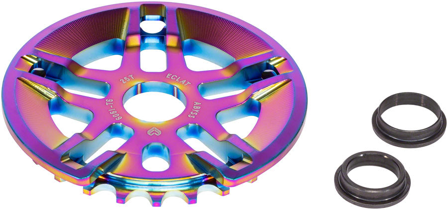 Eclat Abyss Guard Sprocket - 25t, Satin Oilslick