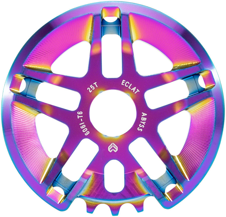 Eclat Abyss Guard Sprocket - 25t, Satin Oilslick