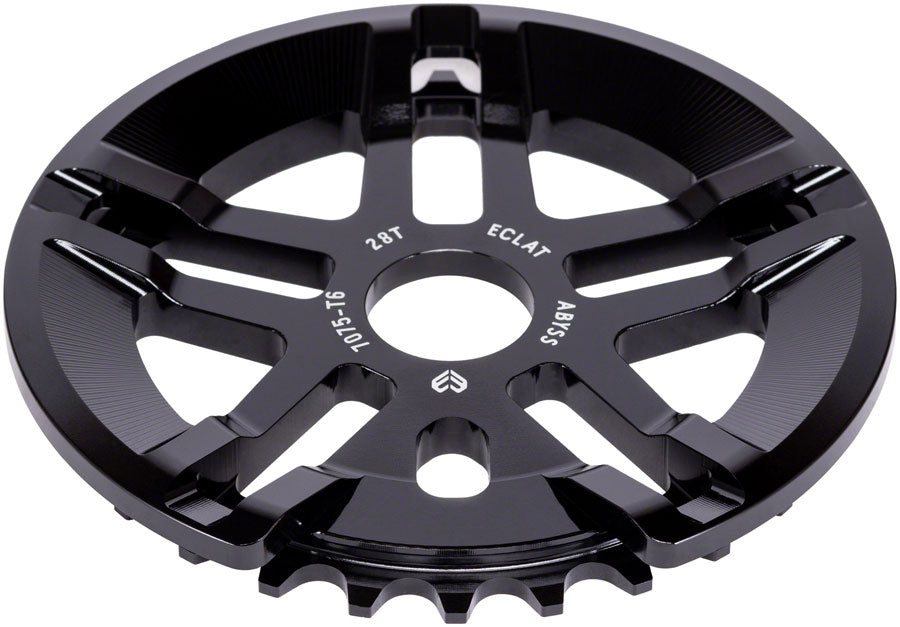 Eclat Abyss Guard Sprocket - 28t, Black