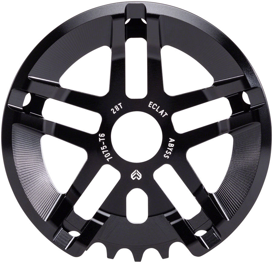 Eclat Abyss Guard Sprocket - 28t, Black