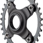Shimano STEPS SM-CRE80 eBike Chainring - 34t, 56.5mm Chainline, Without Chainguide, Black