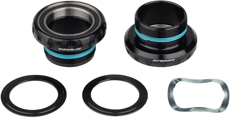 Promax EX-2 English Bottom Bracket BSA 30 mm 68 mm, 73 mm Black