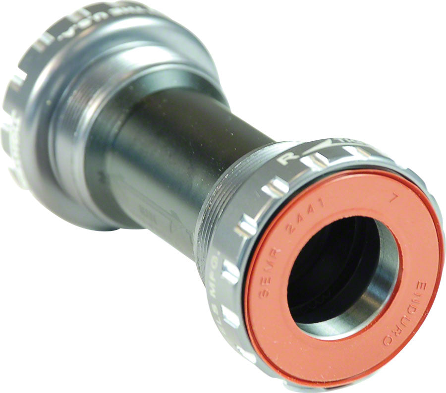 Wheels Manufacturing BSA Bottom Bracket BSA, Threaded Hollowtech II 68 mm Gray
