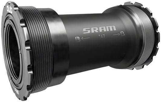 SRAM DUB T47 Bottom Bracket - T47, 77mm, Road and Road Wide, Black