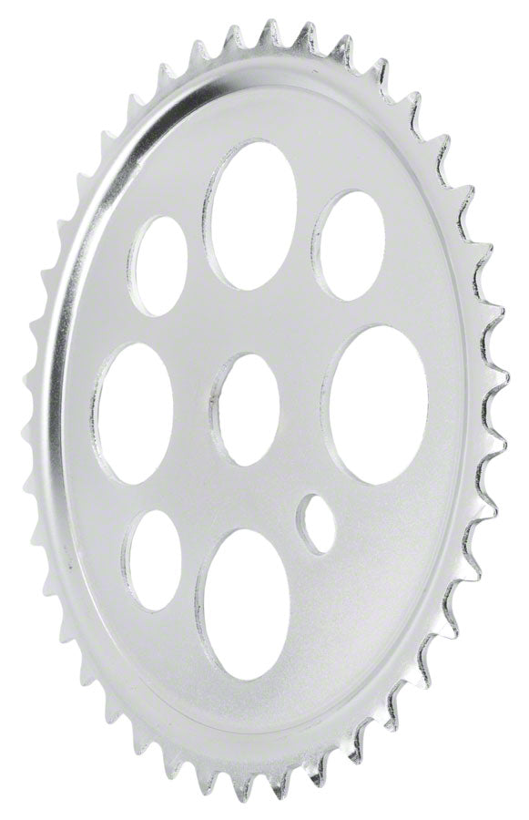 Dimension Cruiser Chainwheel - 44T, 4-Hole, Steel, Silver