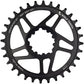 Wolf Tooth Elliptical Direct Mount Chainring - 34t, SRAM Direct Mount, For SRAM 3-Bolt Boost Cranks, Requires Hyperglide+ Chain, Black