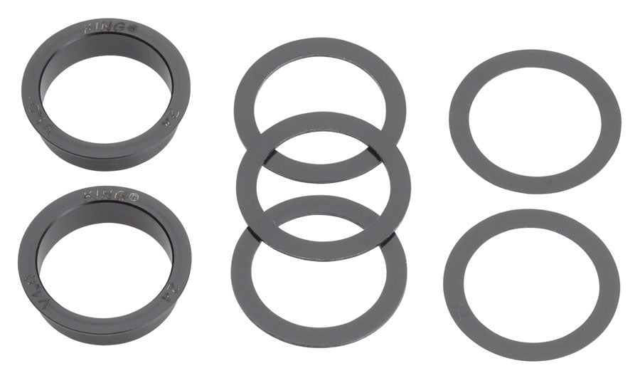 Chris King ThreadFit T47 24x Bottom Bracket with Fit Kit 4 - T47, For Shimano Hollowtech II, Matte Jet