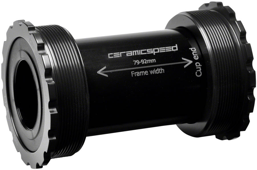 Ceramicspeed T47/86 Bottom Bracket T47 Hollowtech II, 24 mm Black