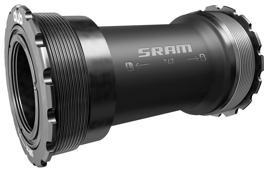 SRAM DUB Wide T47 Bottom Bracket - T47, 85.5mm, Road, Black