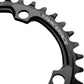RaceFace 1x 104 BCD Hyperglide+ Chainring - 32t, 104 BCD, 4-Bolt, Requires Shimano 12-speed Hyperglide+ Chain, 7075 Aluminum, Black