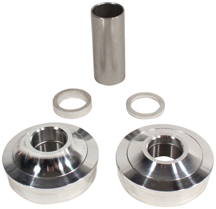 Profile Racing American - 19mm Polished Silver (No Spindle) Bottom Silver
