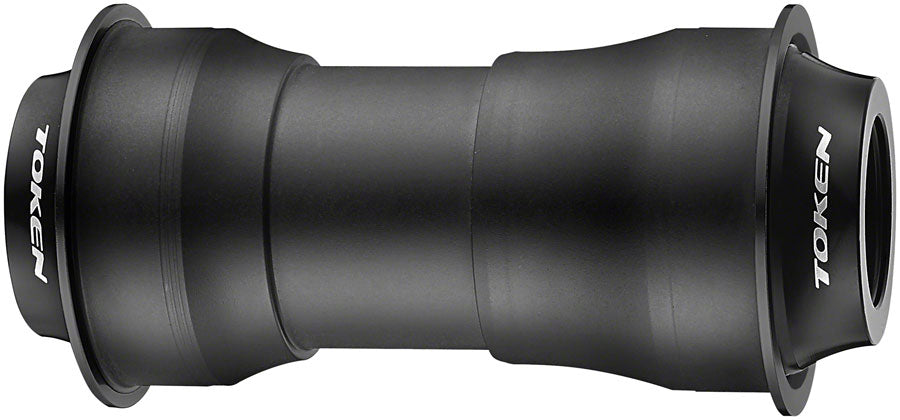 Token Press-Fit Bottom Bracket PF30, Press Fit SRAM GXP 68 mm, 73 mm Black