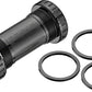 TRP BB-M8000 English Bottom Bracket - English (BSA), 68mm, For 30mm Crank Spindle, Black