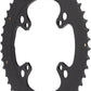 Campagnolo Chorus 12-Speed Chainring and Bolt Set - 48t, 123mm Campagnolo Asymmetric, 4-Bolt, Black