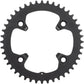 Campagnolo EKAR 1x 13-Speed Chainring and Bolt Set - 44t, 123mm Campagnolo Asymmetric, 4-Bolt, Black