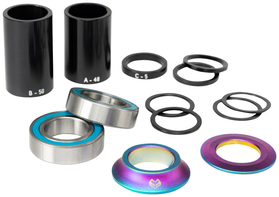 Eclat Mid BMX Bottom Bracket - Oilslick, 24mm