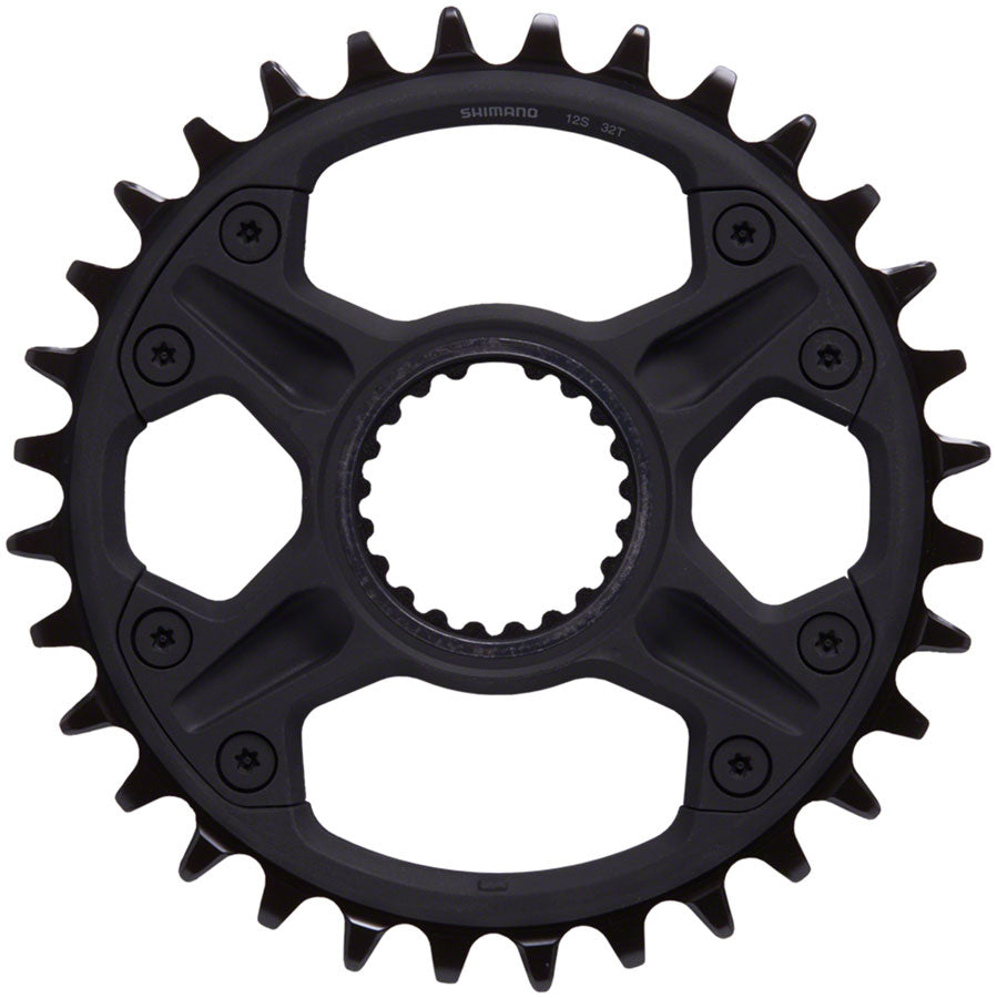 Shimano Deore FC-M6100-1 Direct Mount Chainring - 32t, 12-Speed, Black