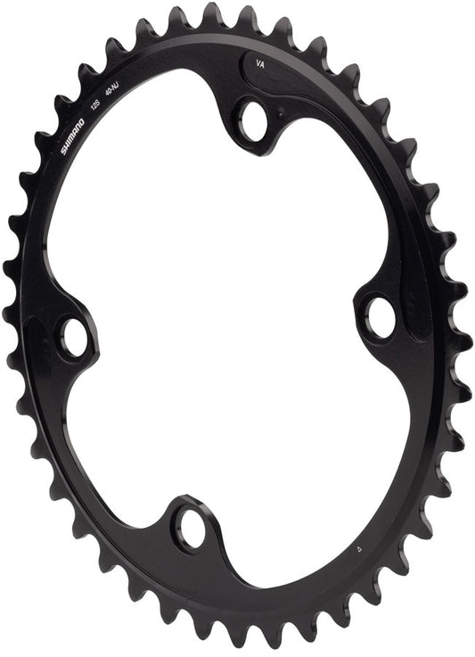 Shimano Dura-Ace FC-R9200 12-Speed Chainring - 40t, Asymmetric 110 BCD, Black, NJ