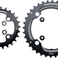 RaceFace Turbine 11-Speed Chainring: 64/104mm BCD, 26/36t, Black