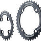 RaceFace Turbine 11-Speed Chainring: 64/104mm BCD, 24/34t, Black