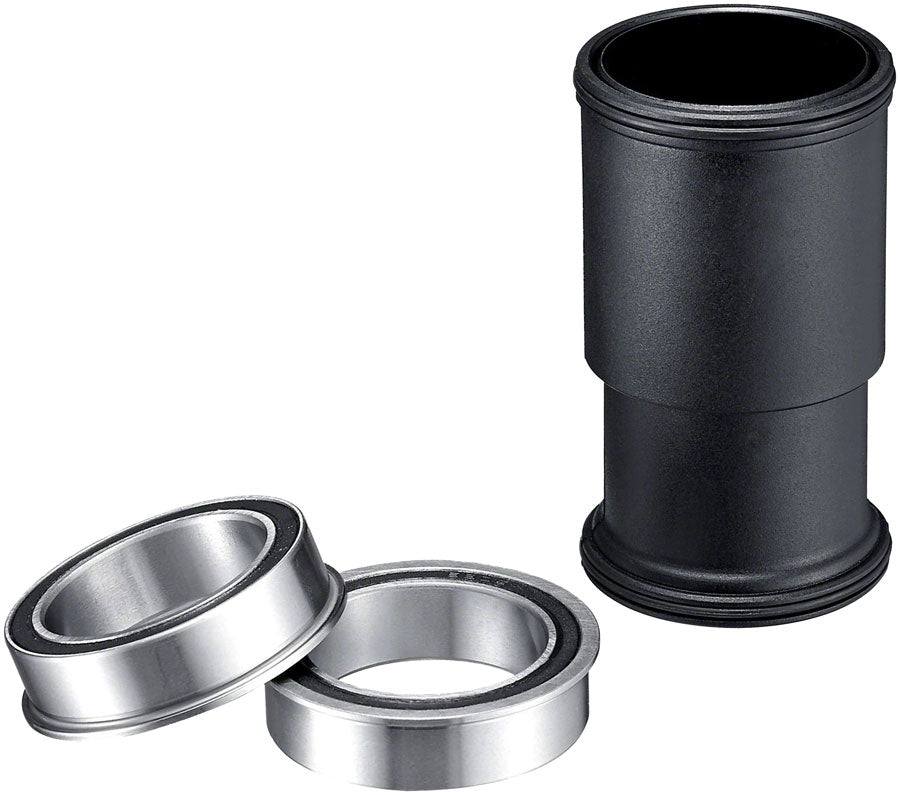 E*thirteen Non-Threaded Bottom Bracket BB86/BB92, Threaded, Press Fit 24 Black