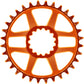 e*thirteen Helix R Guidering - 32t, 11/12-Speed, 52/55mm Flip Flop CL, 3/5mm Offset, e*thirteen DM, Naranja