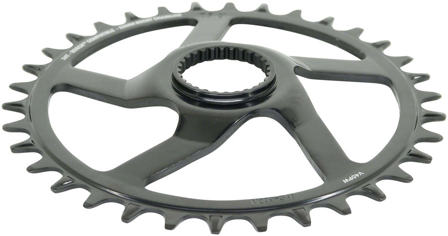 e*thirteen e*spec Steel Direct Mount Chainring -  34T, Bosch CX Gen4, Black