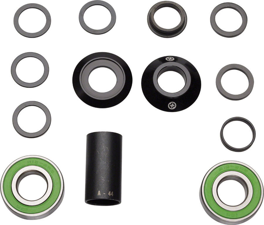 Salt Plus Echo Mid Set - 19mm Black Bottom Bracket 68 mm, 73 mm Black