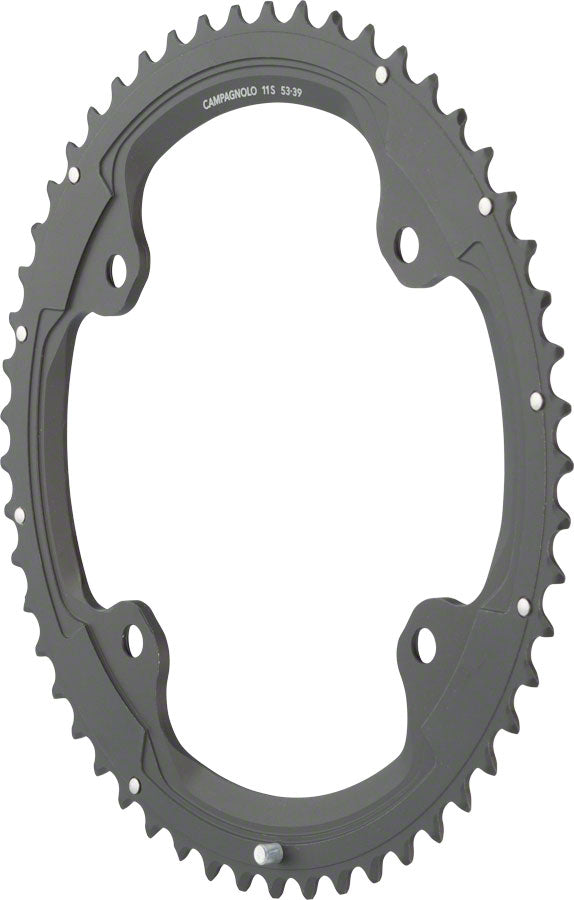 Campagnolo 11 Speed 53 Tooth Chainring and Bolt Set for 2015 and later Super Record, Record and Chorus