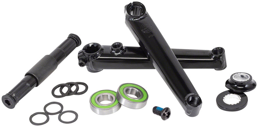Salt Revo 175mm 1-Speed Crankset Black