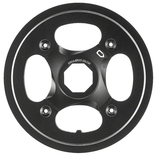 Samox 104 BCD eBike Spider - BROSE, 52mm Chainline, Black