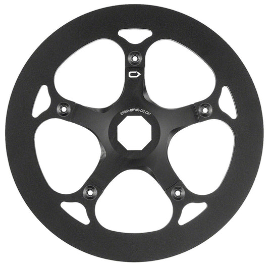 Samox 110 BCD eBike Spider - BROSE, 47mm Chainline, Black